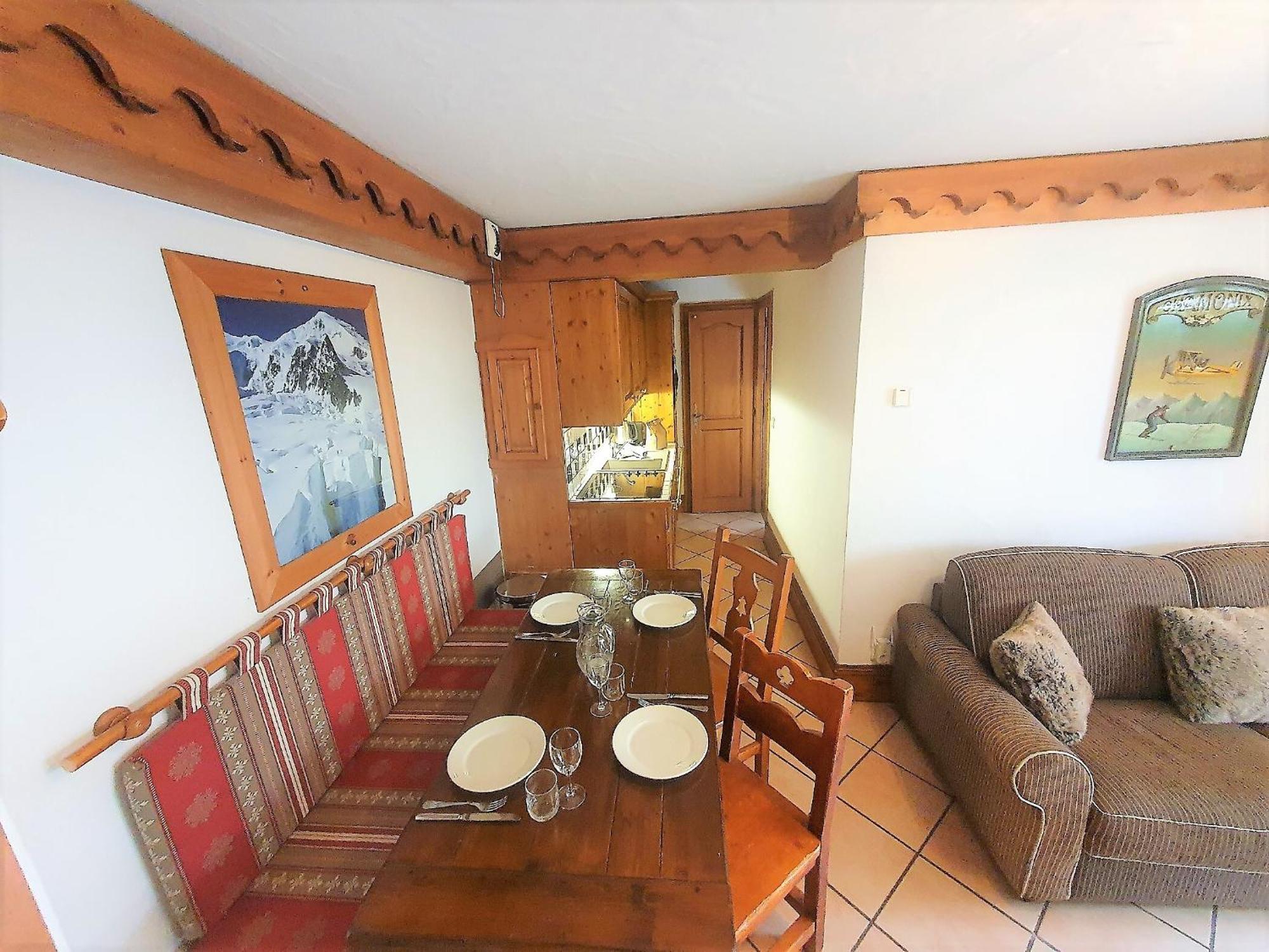La Ginabelle Vue Montblanc 4 Personnes Lejlighed Chamonix Eksteriør billede